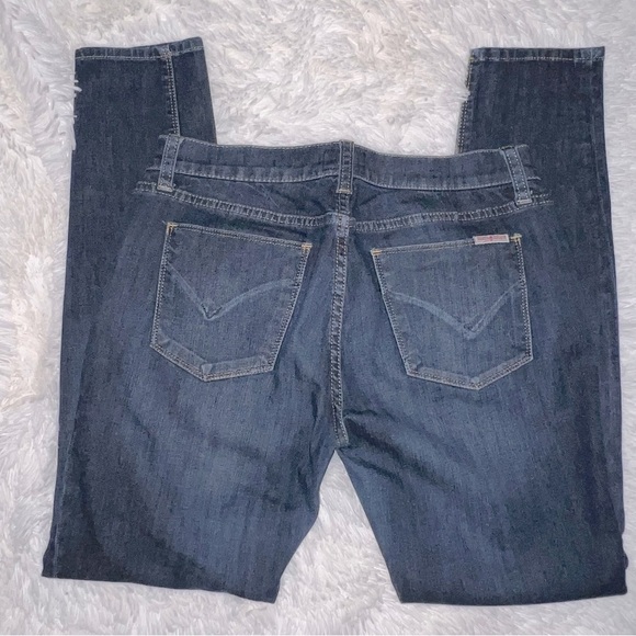 HUDSON KRISTA SUPER SKINNY Mid Rise Jeans Size 27 - Picture 3 of 8